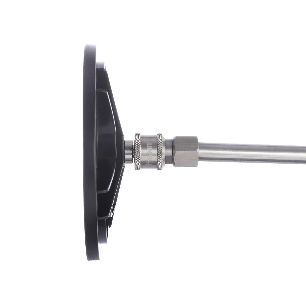 Non-Suction Dildo Suction Cup Adapter for Hismith Sex Machines. w/ 2 Pair Rubber Bands
