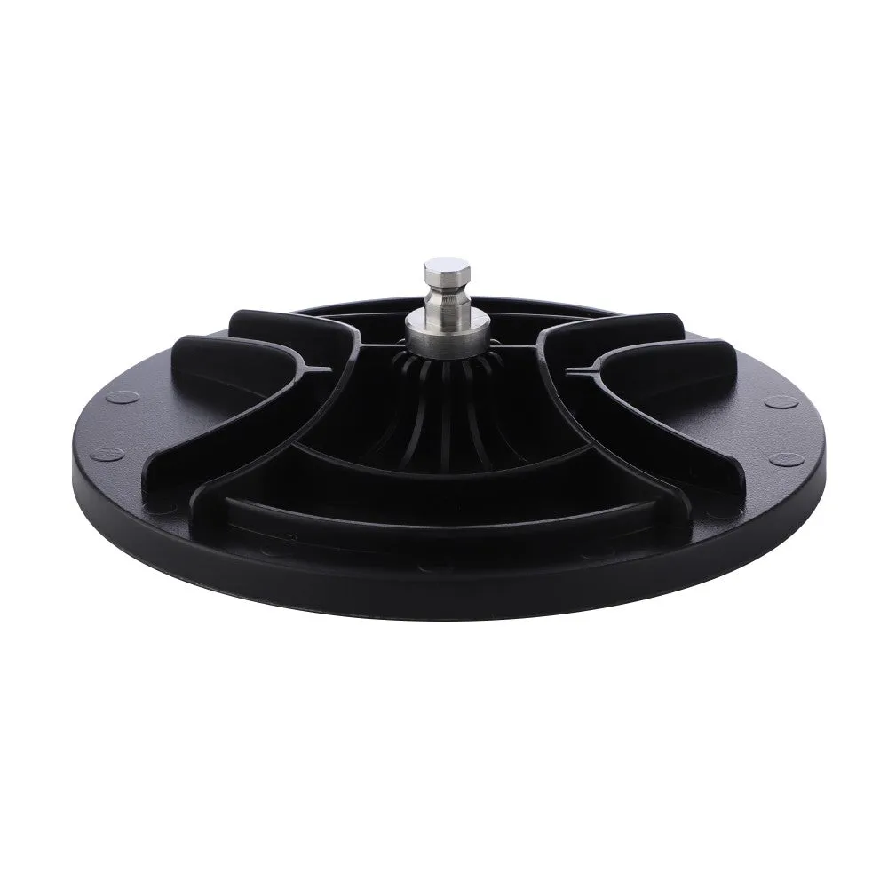 Non-Suction Dildo Suction Cup Adapter for Hismith Sex Machines. w/ 2 Pair Rubber Bands