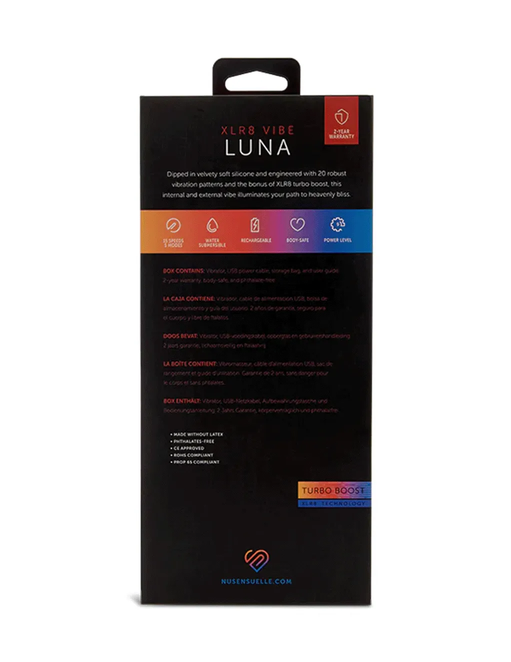 Nu Sensuelle Velvet Touch Luna G-Spot Vibrator