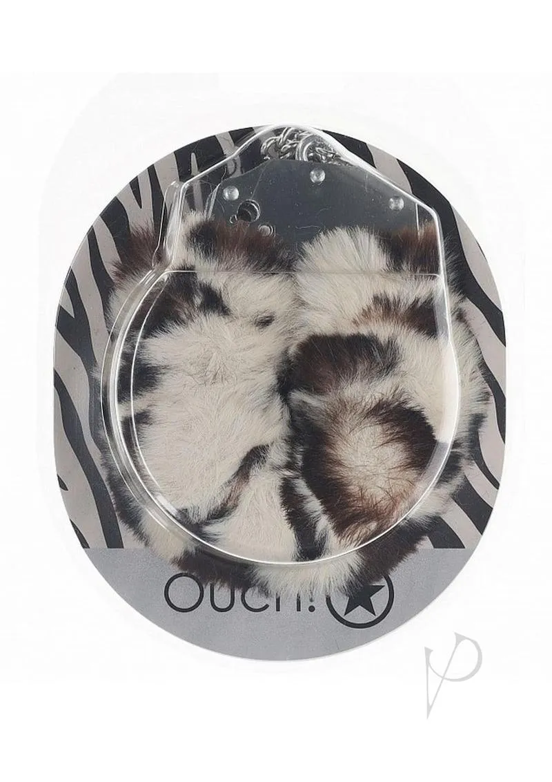 Ouch Heavy Duty Fluffy Handcuffs Snolep