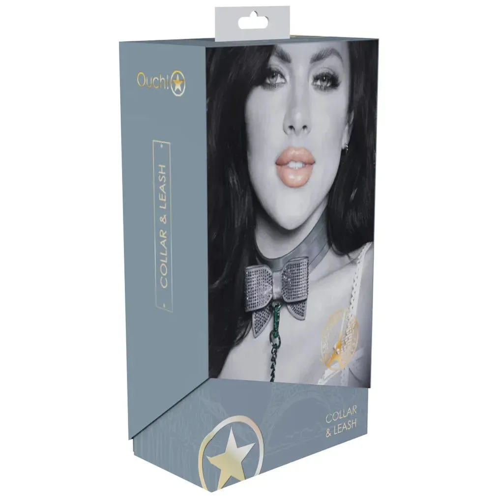 Ouch Paris  Collection Collar with Leash by Shots