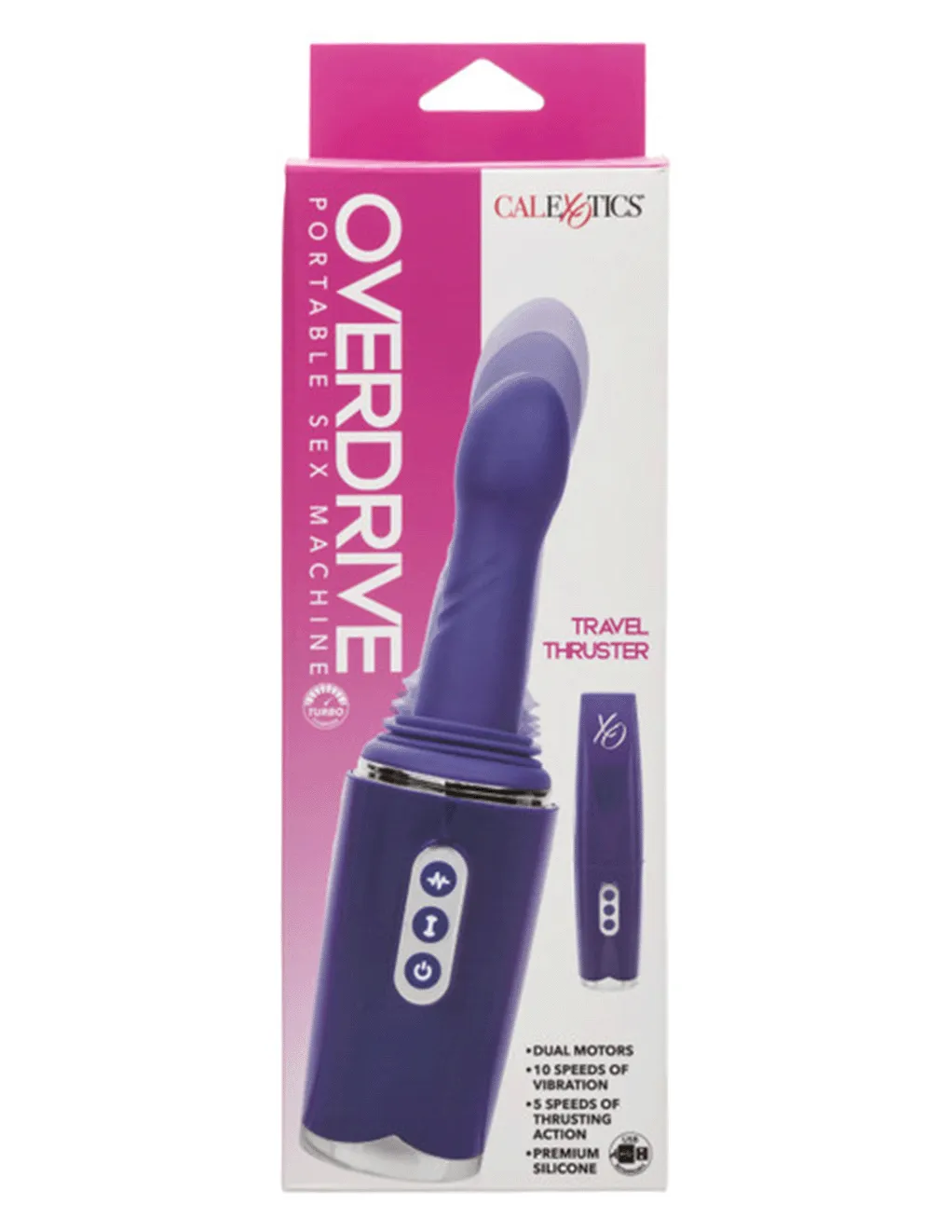 Overdrive Portable Sex Machine Travel Thruster