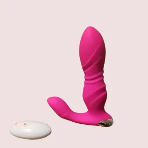 Plushy | Thrusting Wearable Butt Plug G-Spot Vibrator