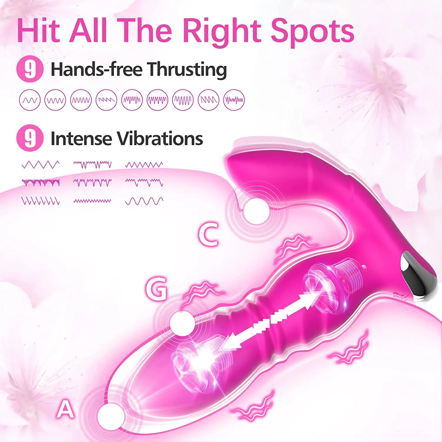Plushy | Thrusting Wearable Butt Plug G-Spot Vibrator