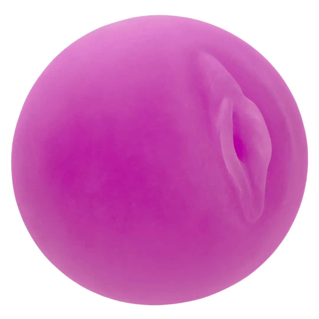 Pop Sock Pocket Pussy Real Feel Stretchy Stroker - Purple