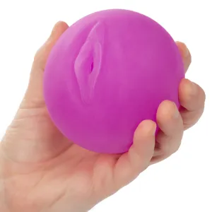 Pop Sock Pocket Pussy Real Feel Stretchy Stroker - Purple