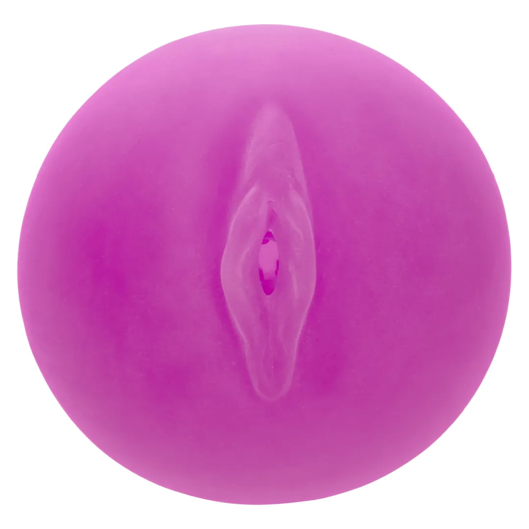 Pop Sock Pocket Pussy Real Feel Stretchy Stroker - Purple