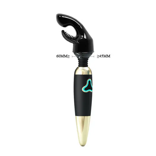 Power Head Dual Stimulation Wand Massager Attachment