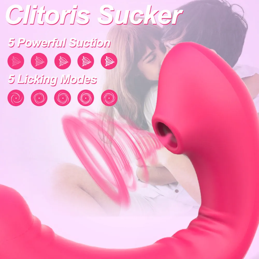 Pulse | Suction & Vibration Bendable Wearable Clit G-Spot Vibrator