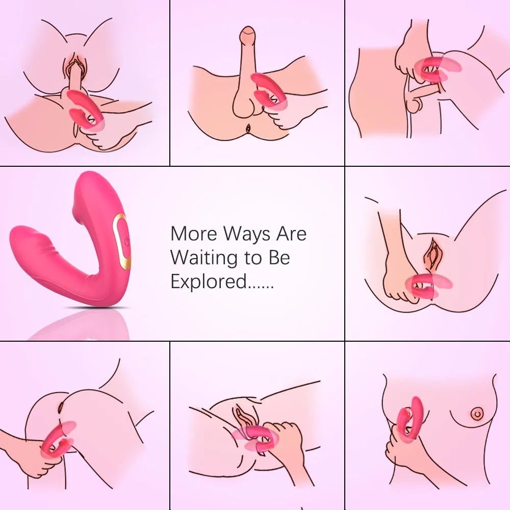 Pulse | Suction & Vibration Bendable Wearable Clit G-Spot Vibrator