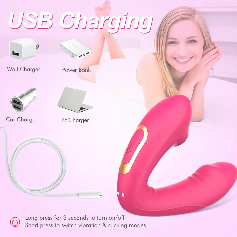Pulse | Suction & Vibration Bendable Wearable Clit G-Spot Vibrator