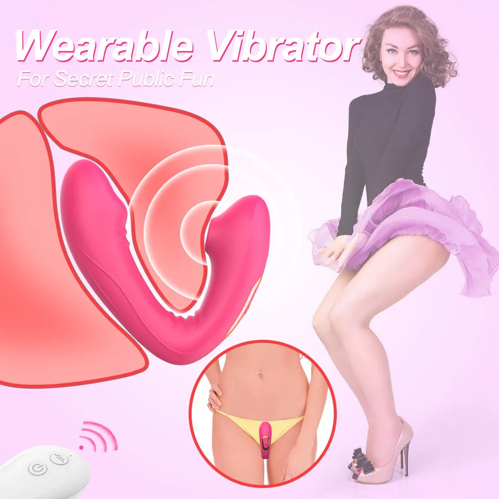Pulse | Suction & Vibration Bendable Wearable Clit G-Spot Vibrator