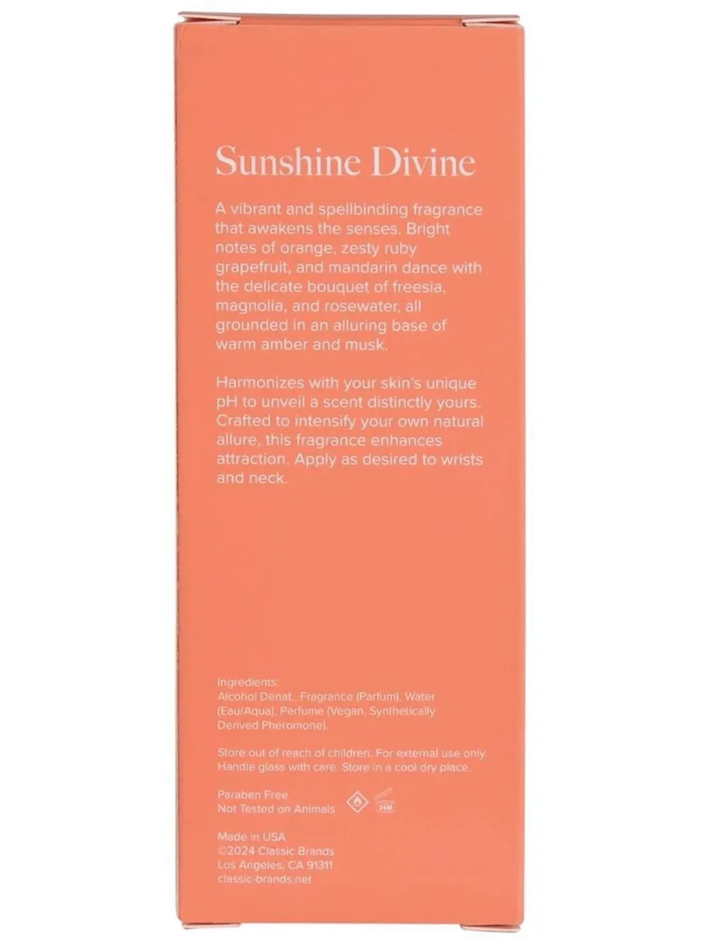 Pure Instinct Pheromone Perfume Spray Crush