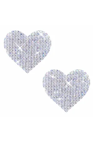 Razzle Dazzle Heart Crystal Pasties
