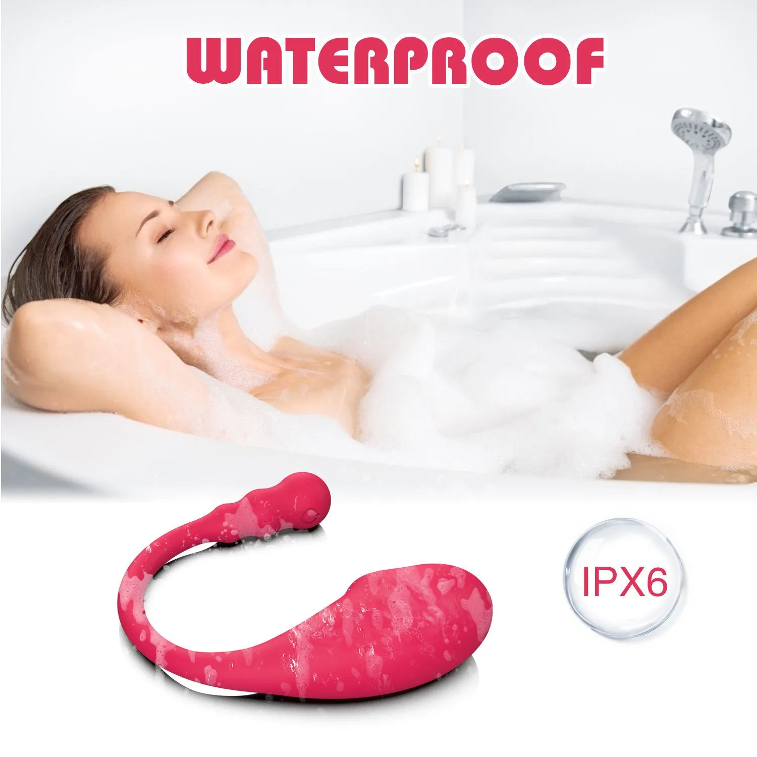 Remote Control Vibrating Panty Egg - Double End G Spot Anal Beads Prostate Massager