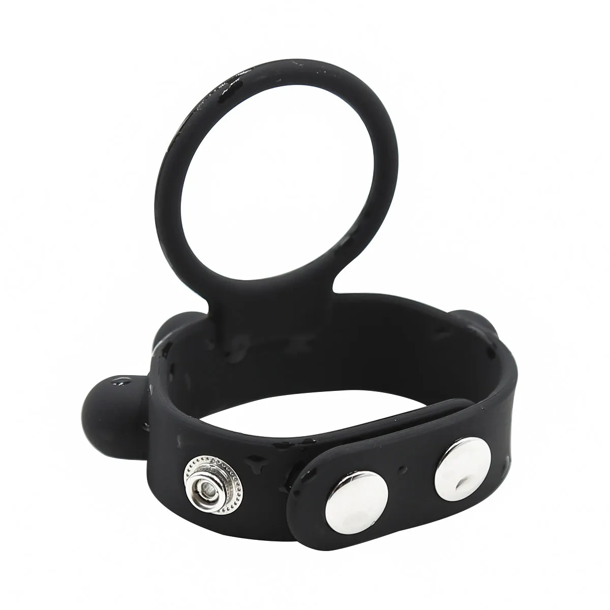 Rimba Fetish Cock Ring | Silicone Ball Studs  | Adjustable | Enhancer