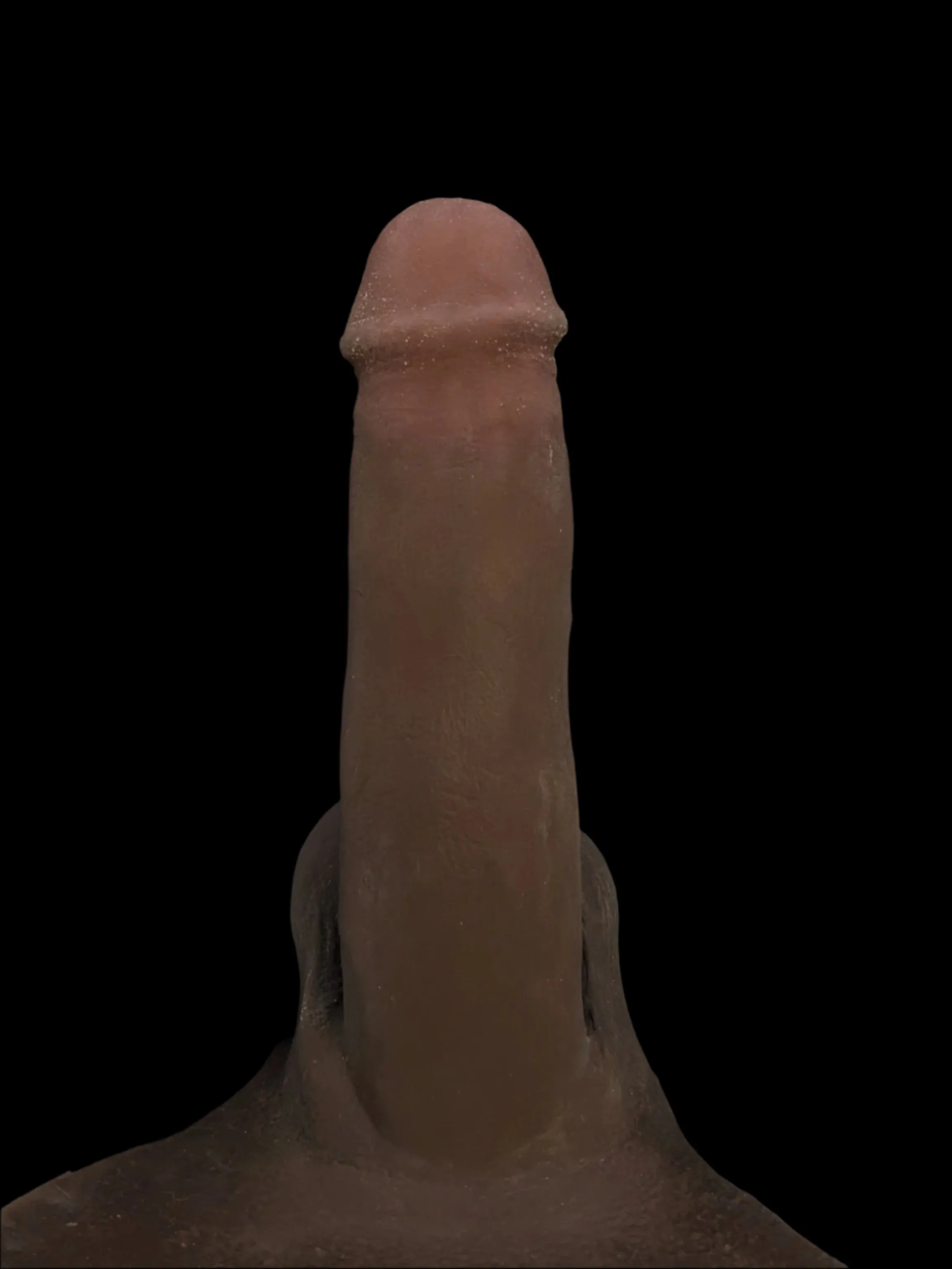 RM 695- 4RLZ Girthy 7 - Hard - Dual Texture- Original Scrotum - 3/4 Fascination Sleeve with Bumps-  Color 3077B8- READY TO SHIP Not Customizable