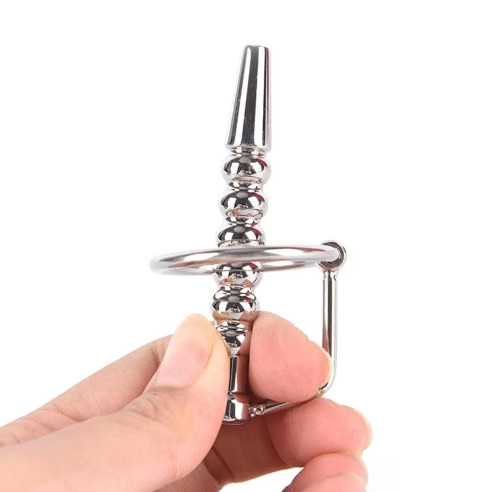 Rod of Ecstasy 3 Beaded Penis Plug