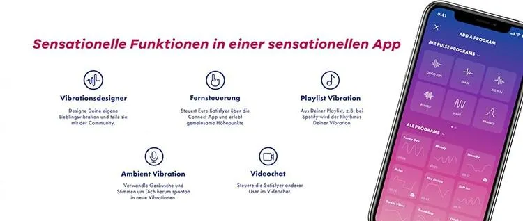 Satisfyer CURVY 2  Vibrador Bluetooth App Remote Control Clit Sucker