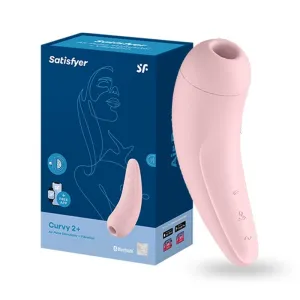 Satisfyer CURVY 2  Vibrador Bluetooth App Remote Control Clit Sucker