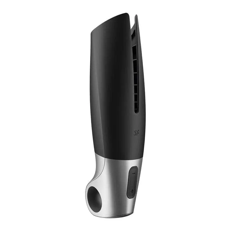 Satisfyer - Men Power Masturbator App-Controlled Stroker Vibrator (Black)