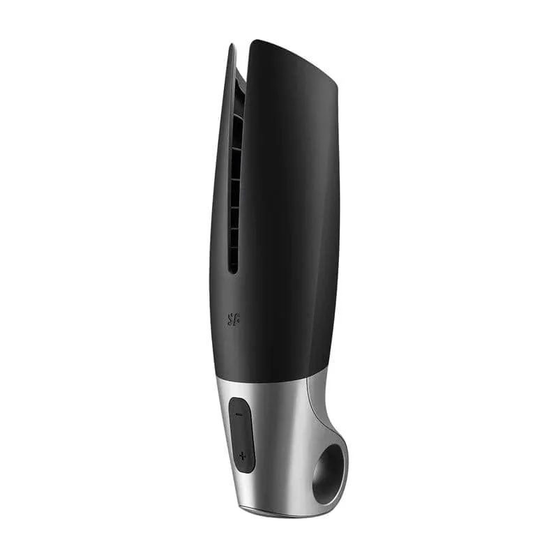 Satisfyer - Men Power Masturbator App-Controlled Stroker Vibrator (Black)