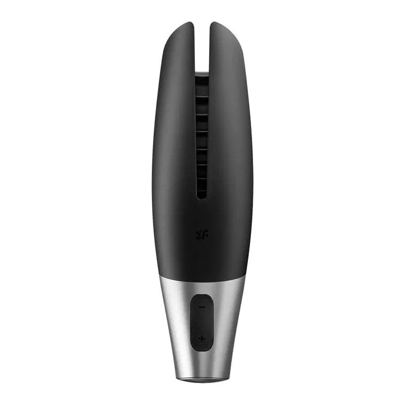 Satisfyer - Men Power Masturbator App-Controlled Stroker Vibrator (Black)