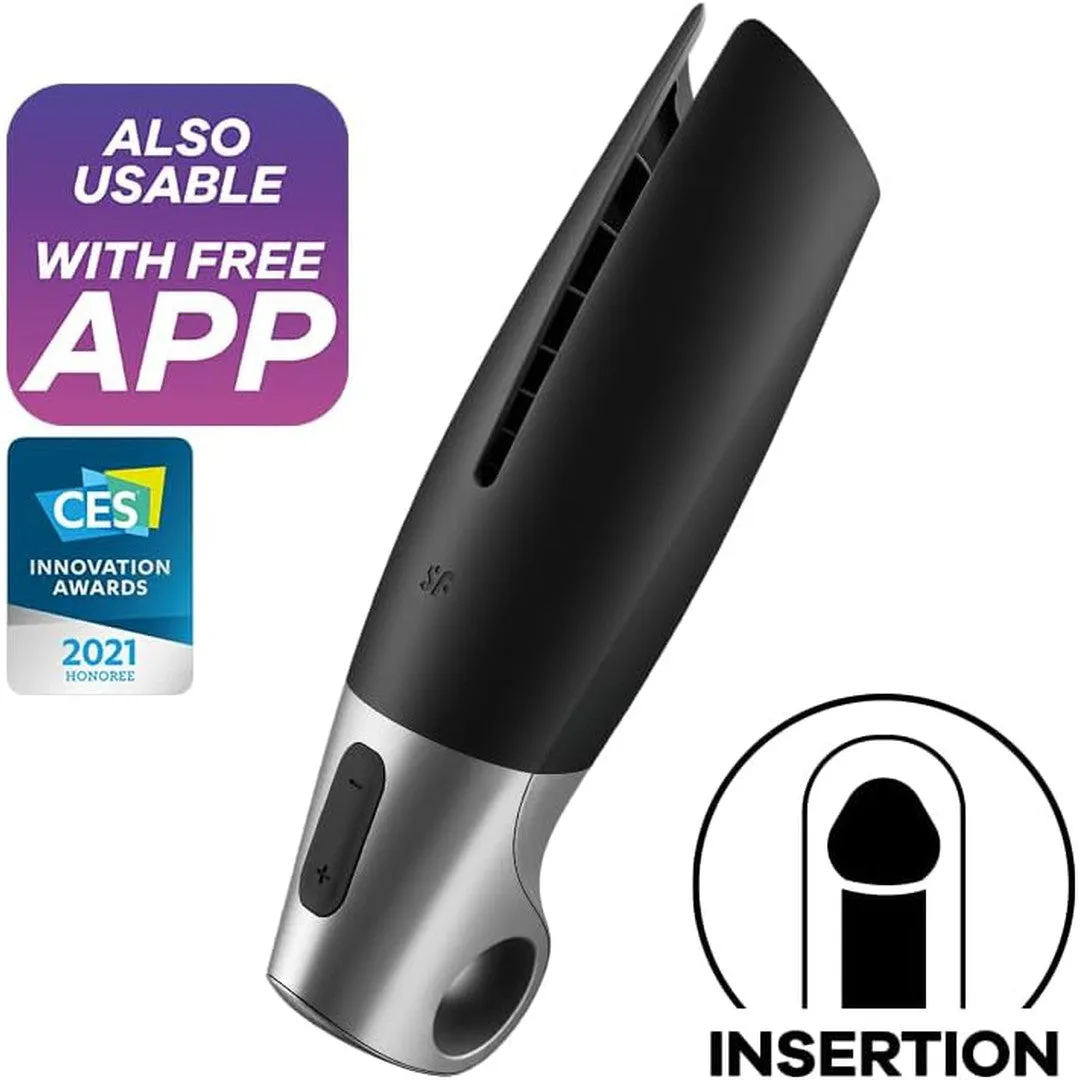 Satisfyer Power Masturbator: App-Controlled Vibrator for Men