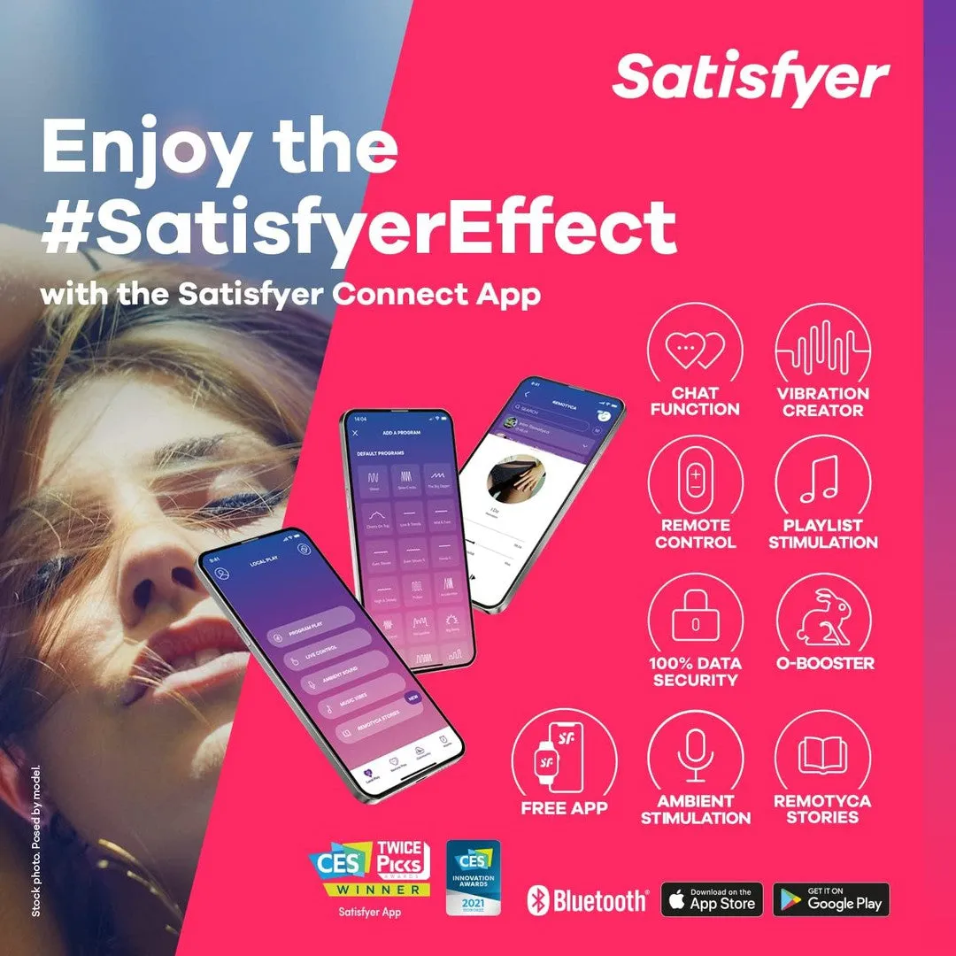 Satisfyer Power Masturbator: App-Controlled Vibrator for Men