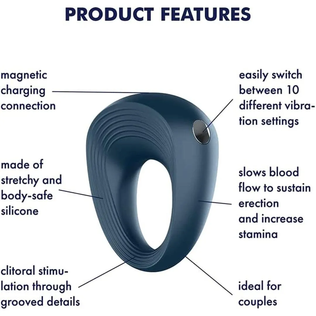 Satisfyer Power Ring Rechargeable Vibrating Cock Ring