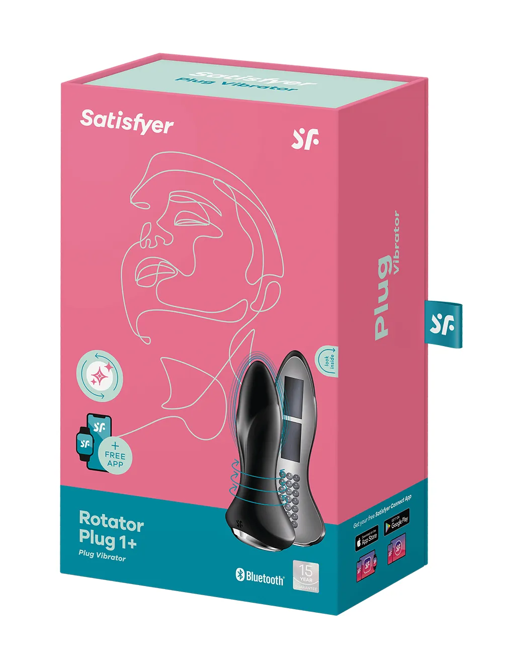 Satisfyer Rotator Plug 1 Plus Rotating Bead Plug