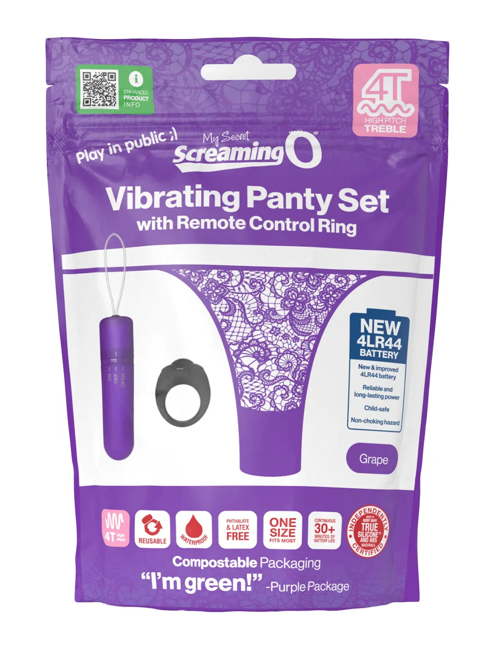 Screaming O 4T Vibrating Panty