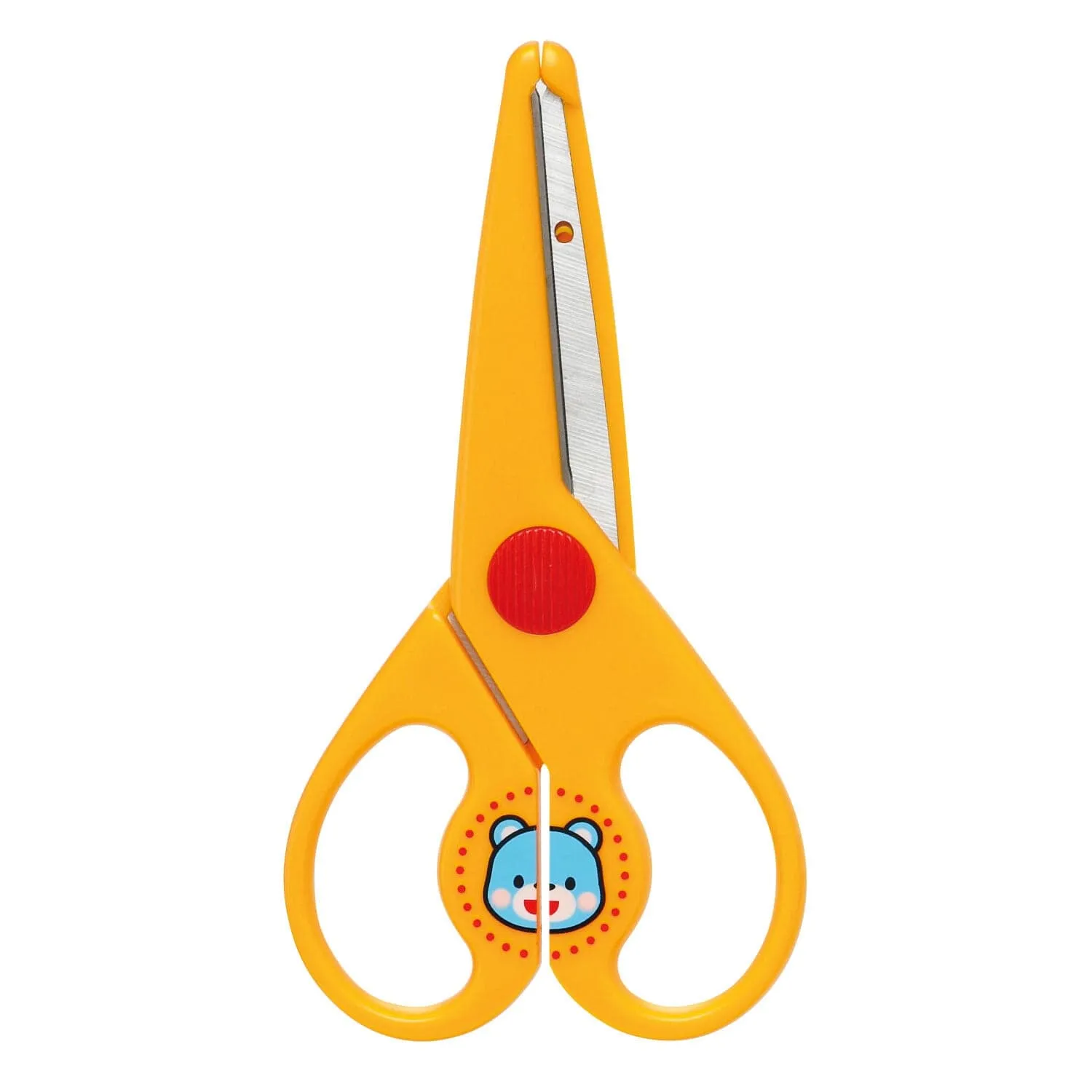 Silver Bird - Toddler's Practice Safety Scissors Kamikirikun (Yellow)