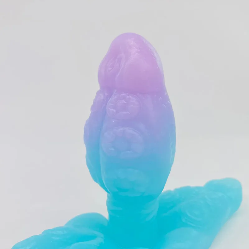 Skwee small plug large base Icy Sparkle soft (OO30) **NEW VAGINA PLUG**