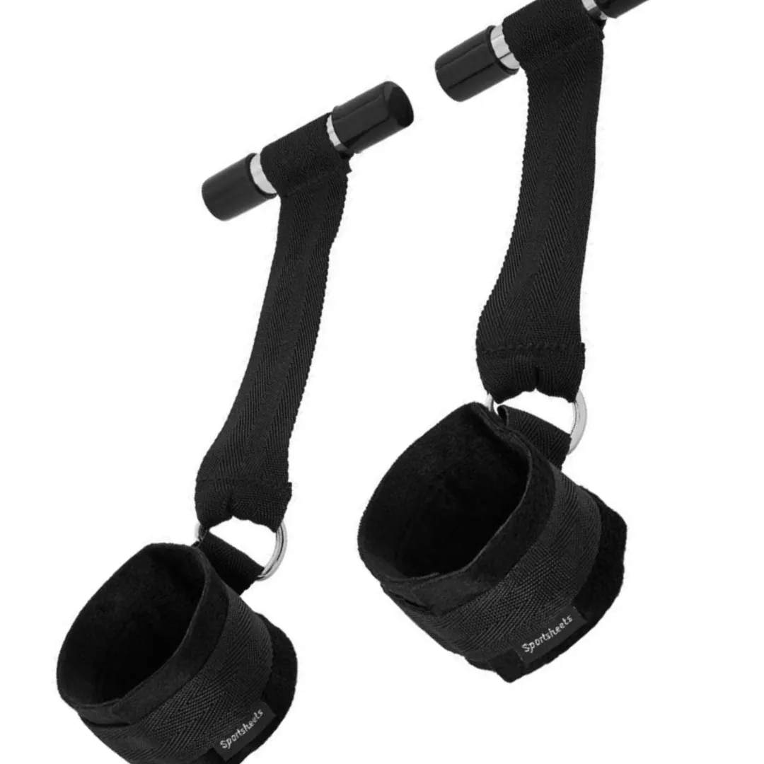 Sportsheets Black Door Jam Cuffs