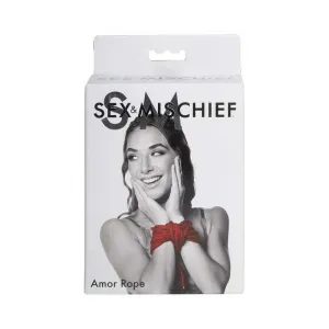 Sportsheets Sex & Mischief Amor Rope 2-Piece 15 ft. (30 ft. Total) Red