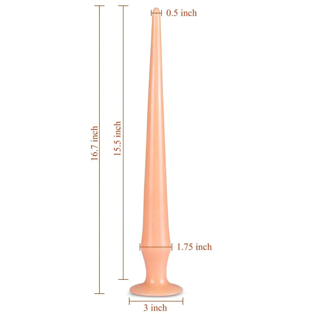 Super Long Soft Anal Plug Dildo(8 pcs)