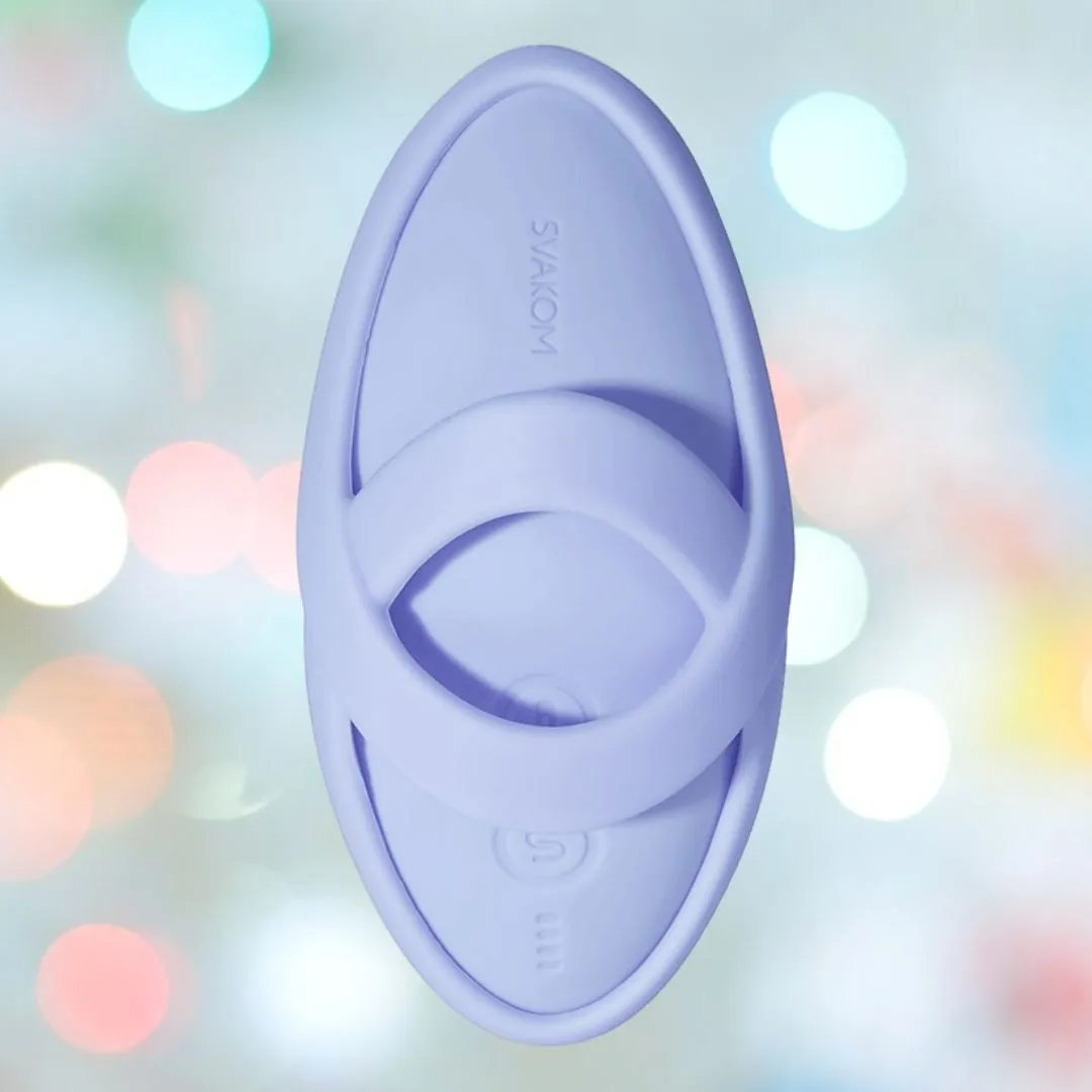 Svakom Echo 2 Finger Vibrator - Sky Blue