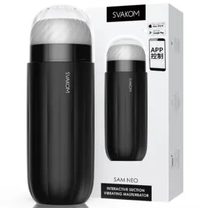 SVAKOM Sam Neo  Automatic Sucking & Vibrating Male Masturbator App-Controlled