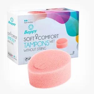 Tampoane interne - bureti menstruatie. Beppy Soft & Comfort Wet. 2 buc (PTS)