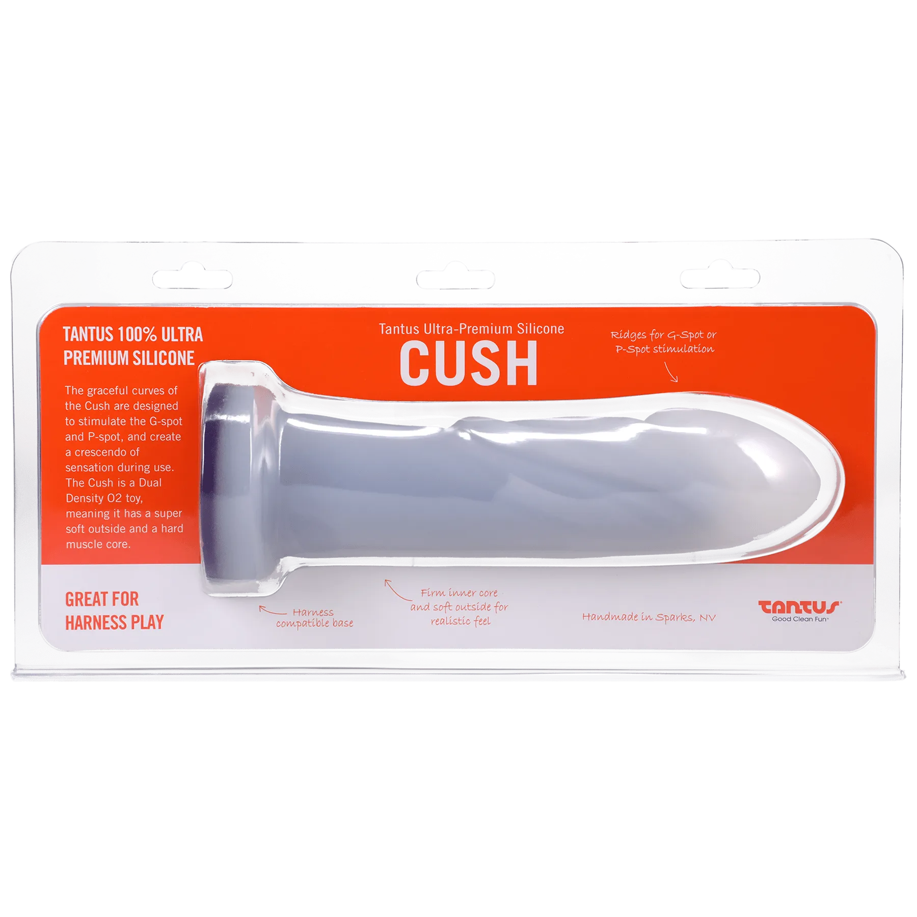 Tantus Cush O2 Dual Density Dildo
