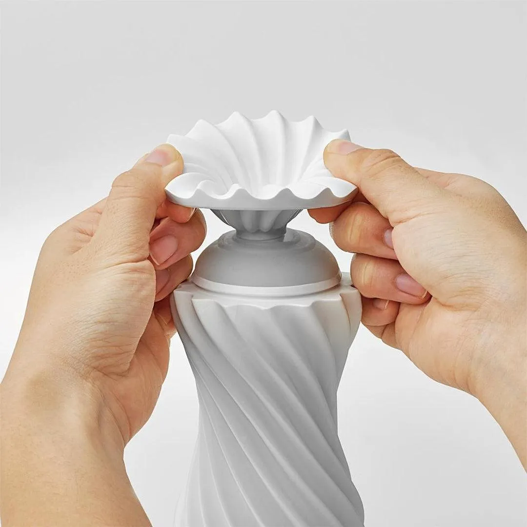 TENGA Flex Silky White Penis Masturbation Sleeve