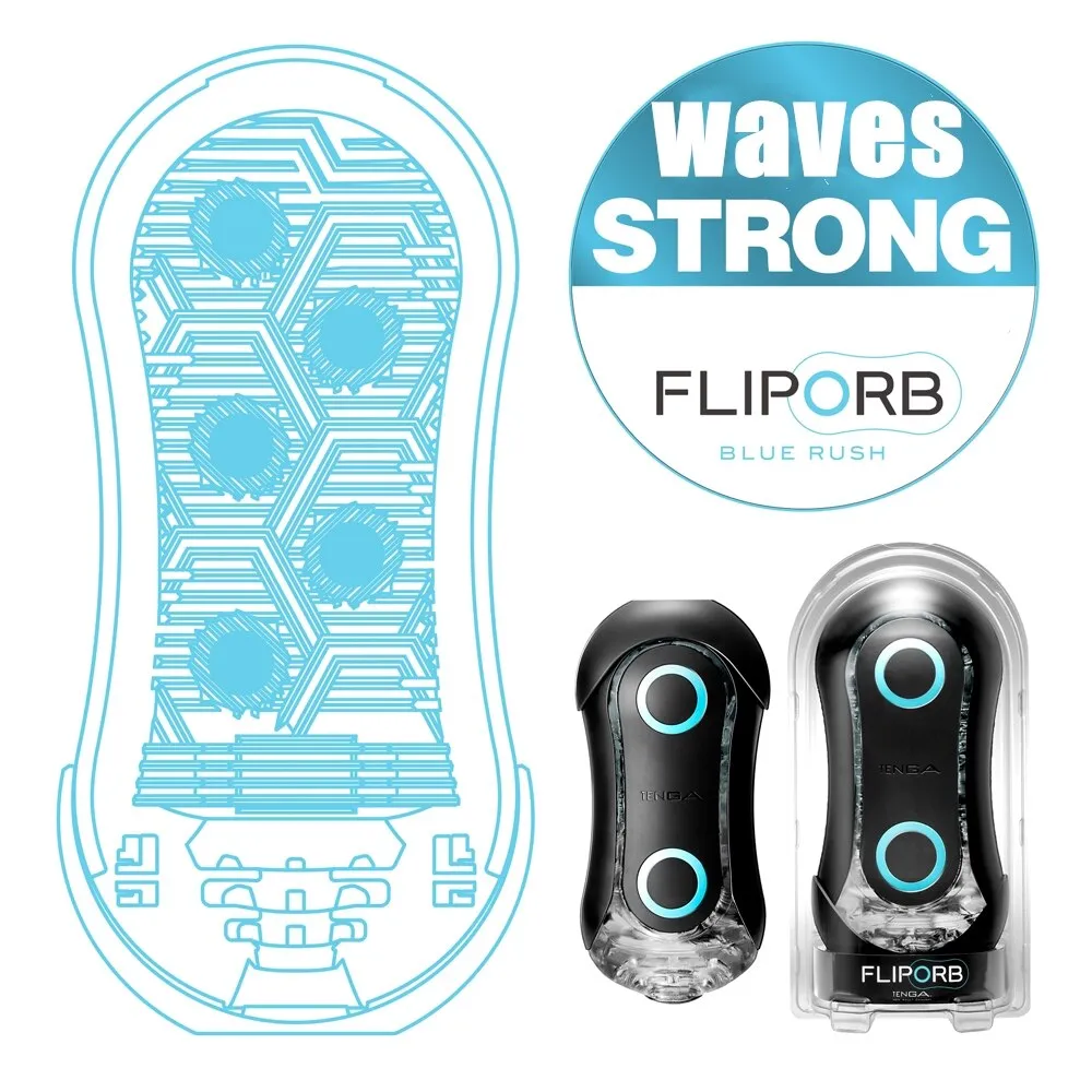 TENGA FLIP ORB RUSH Reusable Pussy Vagina Male Masturbator