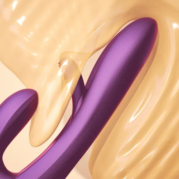 Terri App-Controlled G-Spot Tapping Rabbit Vibrator - Purple
