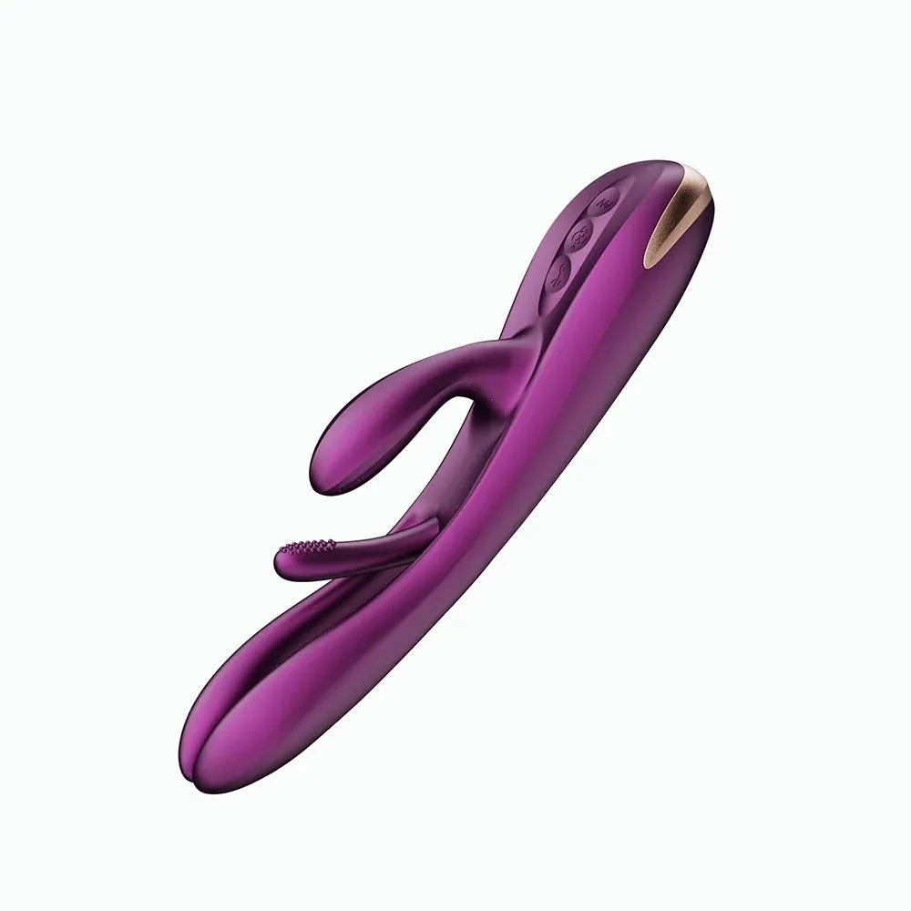 Terri App-Controlled G-Spot Tapping Rabbit Vibrator - Purple