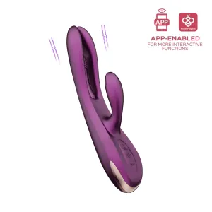 Terri App-Controlled G-Spot Tapping Rabbit Vibrator - Purple