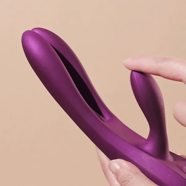 Terri App-Controlled G-Spot Tapping Rabbit Vibrator - Purple