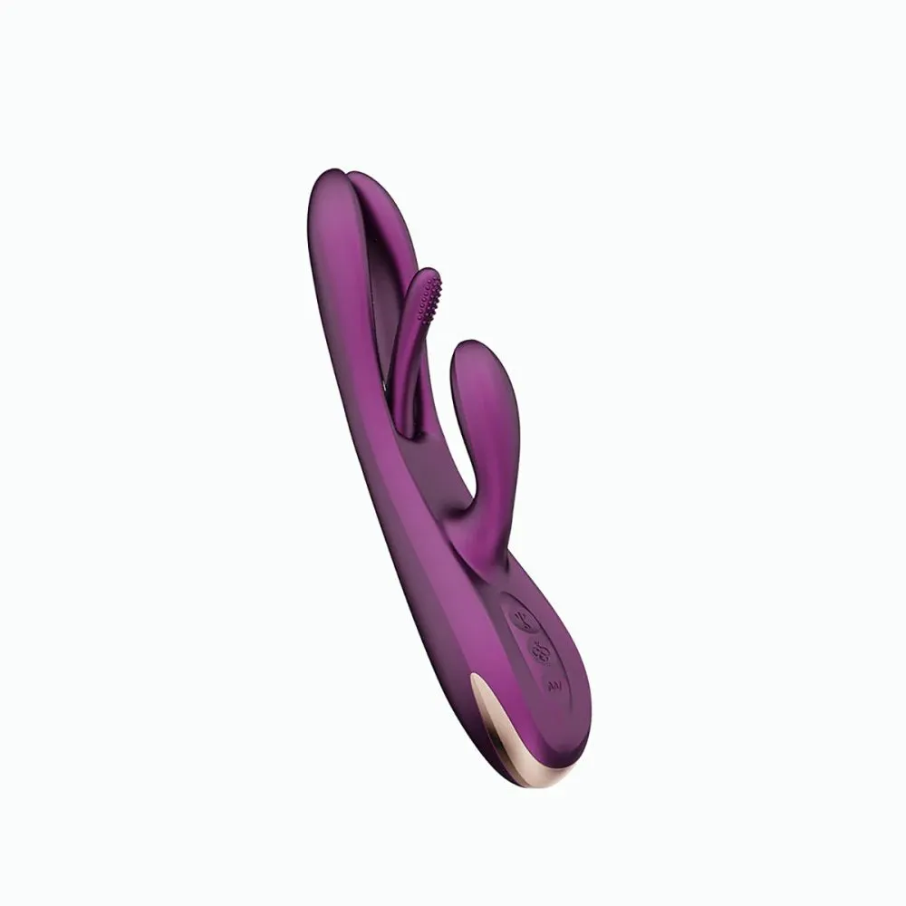 Terri App-Controlled G-Spot Tapping Rabbit Vibrator - Purple