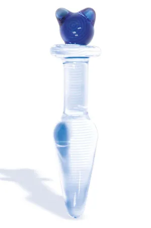 The 9's First Glass Kitty Love Butt Plug