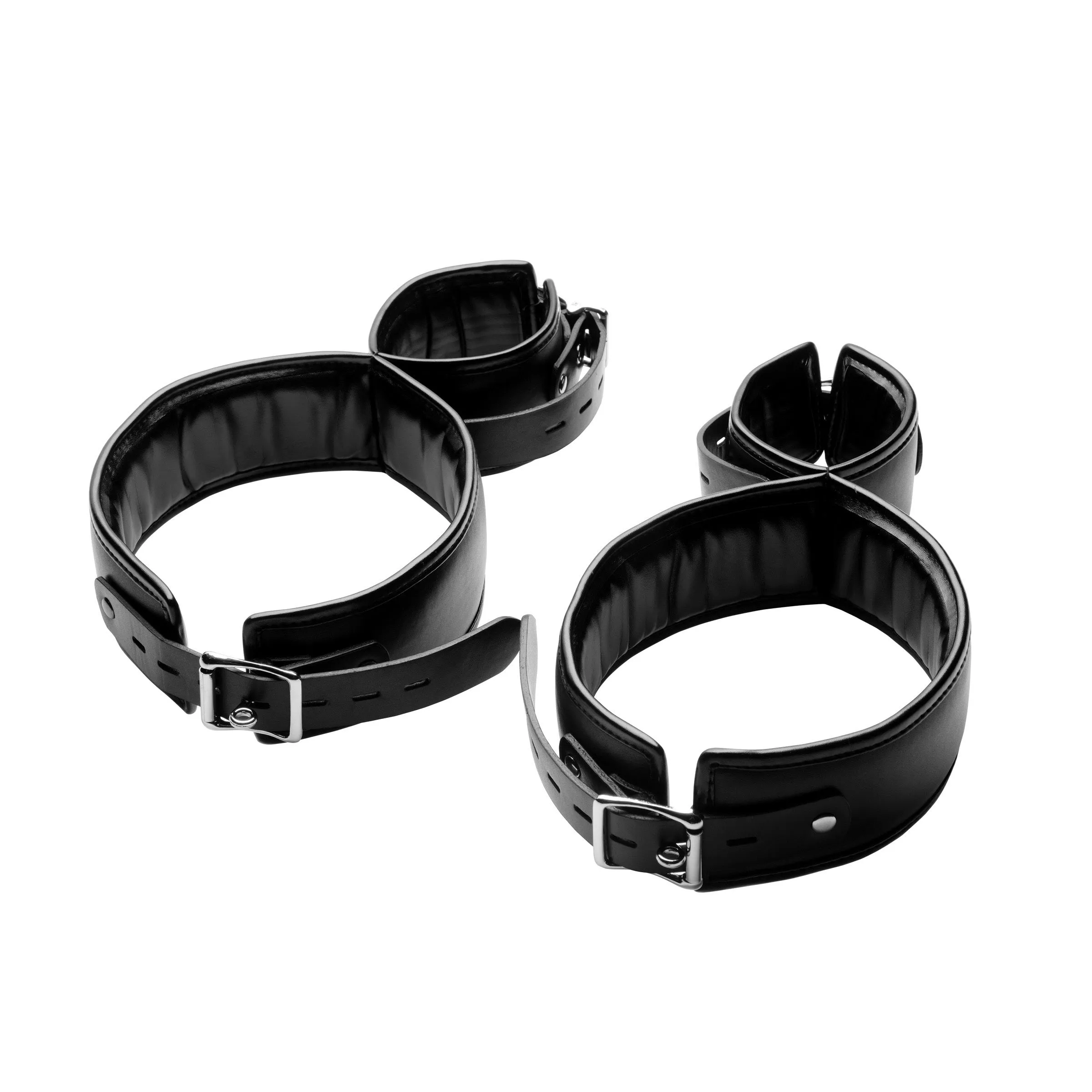 Thigh to Wrist Bondage Cuff Set